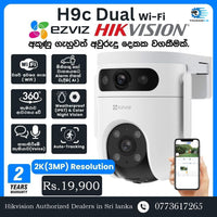 EZVIZ H9c 3K - Dual-Lens Pan & Tilt Wi-Fi Camera