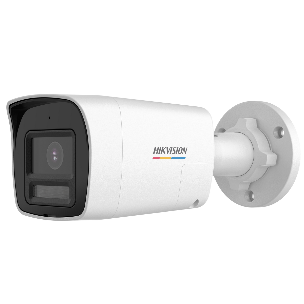 HortonBe 2MP Two-Way Audio Fixed Mini Bullet Camera DS-2CE10DF0T-LPTS showing compact outdoor security camera with audio capability