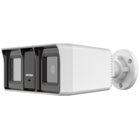 HortonBe 3K Smart Hybrid Light Bullet Camera DS-2CE18K0T-LFS with built-in light and fixed lens for security surveillance.