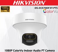 Best Hikvision DS-2CE70DF3T-PTS 2MP ColorVu Indoor Audio PT