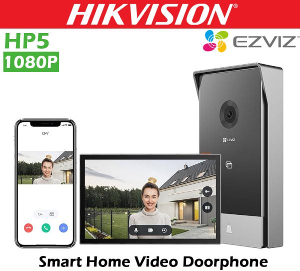 EZVIZ HP5 1080P Full HD smart home Wi-Fi video door phone with camera and intercom, by HortonBe.