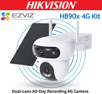 HortonBe HB90x dual-lens 4G security camera with all-day recording and 8W solar panel for outdoor surveillance in Sri Lanka.