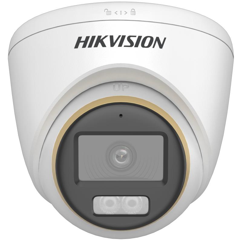 Hikvision 2 MP ColorVu Dual-light Voice Turret Camera DS-2CE72DF3T-LFS
