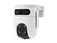 EZVIZ H9c dual-lens pan and tilt 4G Wi-Fi security camera by HortonBe with two lenses and adjustable angles.