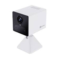 HortonBe CB2 4G 2K Type-C smart home battery camera with lens, mounting bracket, and indicator lights.